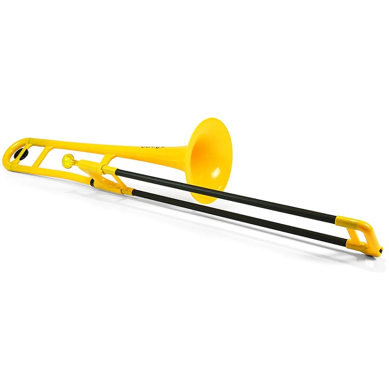 pbone-pbone1y-plastic-trombone-yellow pBone PBONE1Y Plastic Trombone Yellow