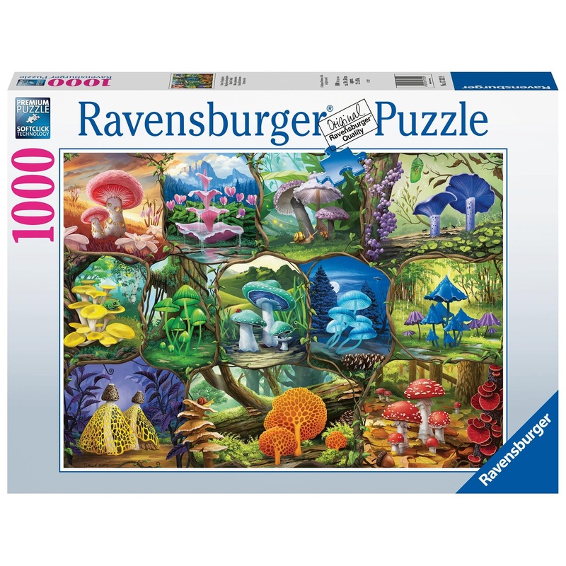 ravensburger-1000pc-beautiful-mushrooms-puzzle Ravensburger 1000pc Beautiful Mushrooms Puzzle