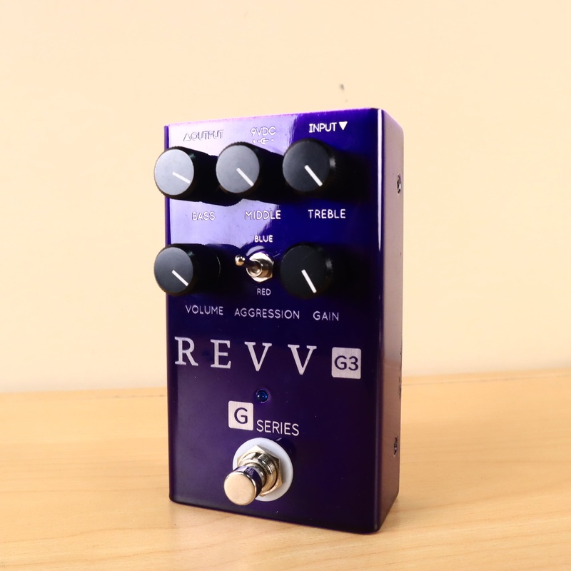revv-amplification-g3-overdrive-distortion-pedal-purple Revv Amplification G3 Overdrive & Distortion Pedal Purple