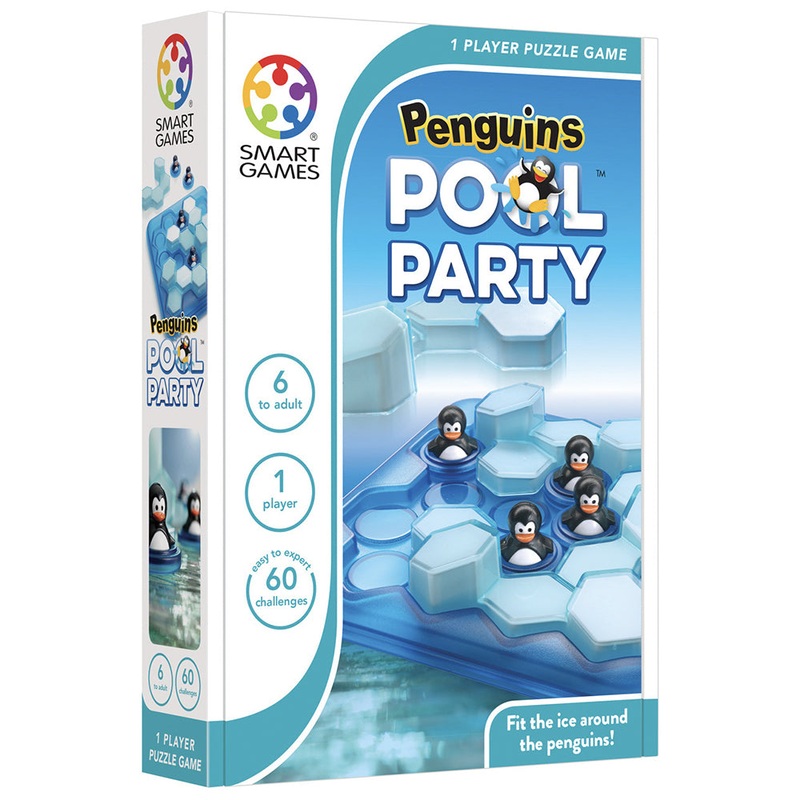 smart-games-penguins-pool-party-single-player-puzzle-game Smart Games Penguins Pool Party Single Player Puzzle Game