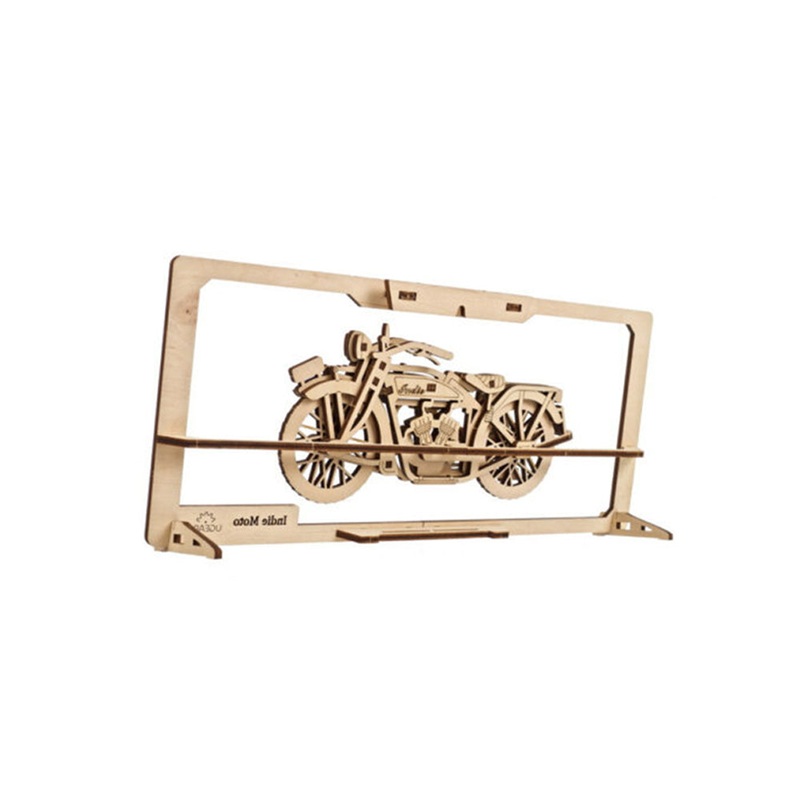 ugears-indie-moto-2-5d-motorbike-mechanical-wooden-puzzle-model-kit Ugears Indie Moto 2.5D Motorbike Mechanical Wooden Puzzle Model Kit