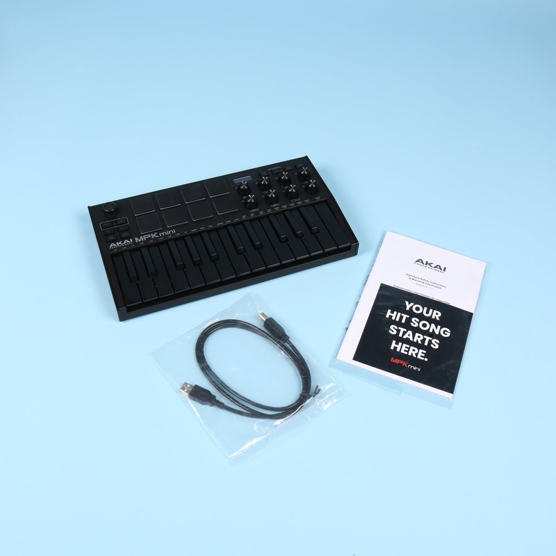 akai-mpk-mini-25-keys-keyboard-controller-black-edition Akai MPK Mini 25 Keys Keyboard Controller - Black Edition