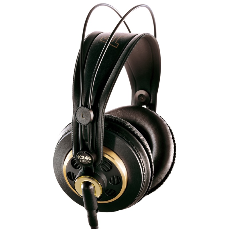 akg-k240studio-semi-open-circumaural-studio-headphones AKG K240STUDIO Semi-open Circumaural Studio Headphones