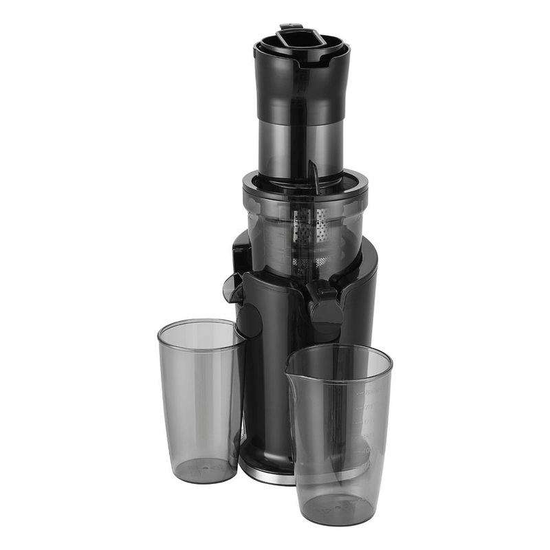 devanti-slow-juicer-cold-press-fruit-juice-extractor-200w-black Devanti Slow Juicer Cold Press Fruit Juice Extractor 200W (Black)