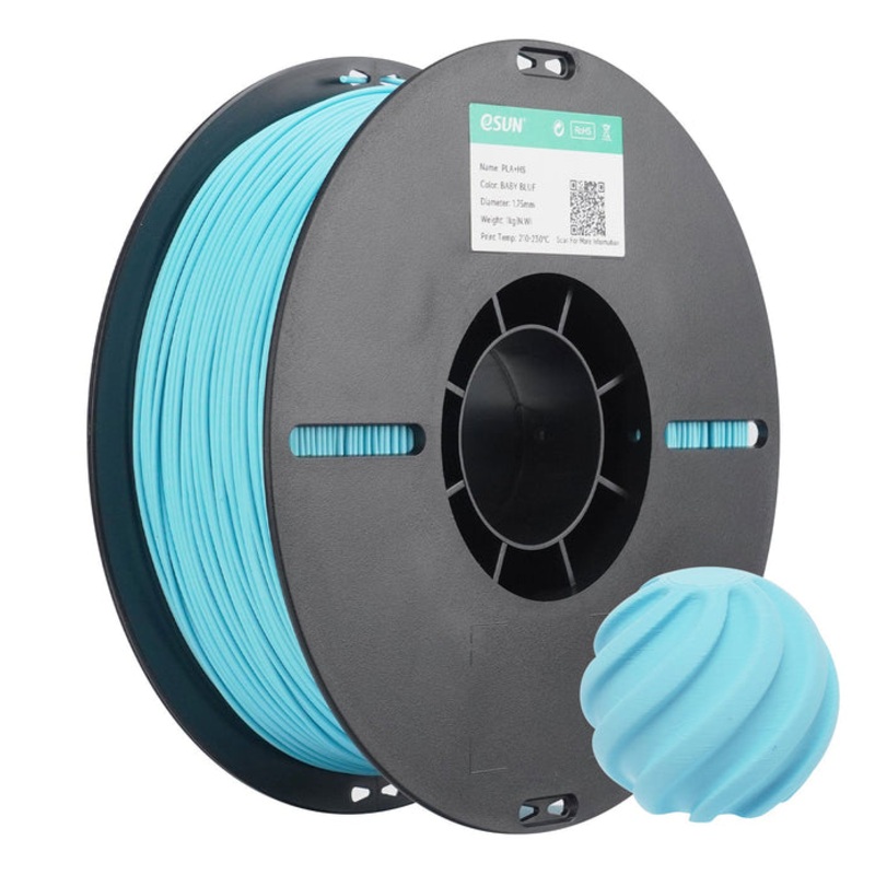 esun-pla-hs-high-speed-3d-print-filament-1-75mm-1kg-baby-blue eSUN PLA+ HS High Speed 3D Print Filament 1.75mm 1kg - Baby Blue
