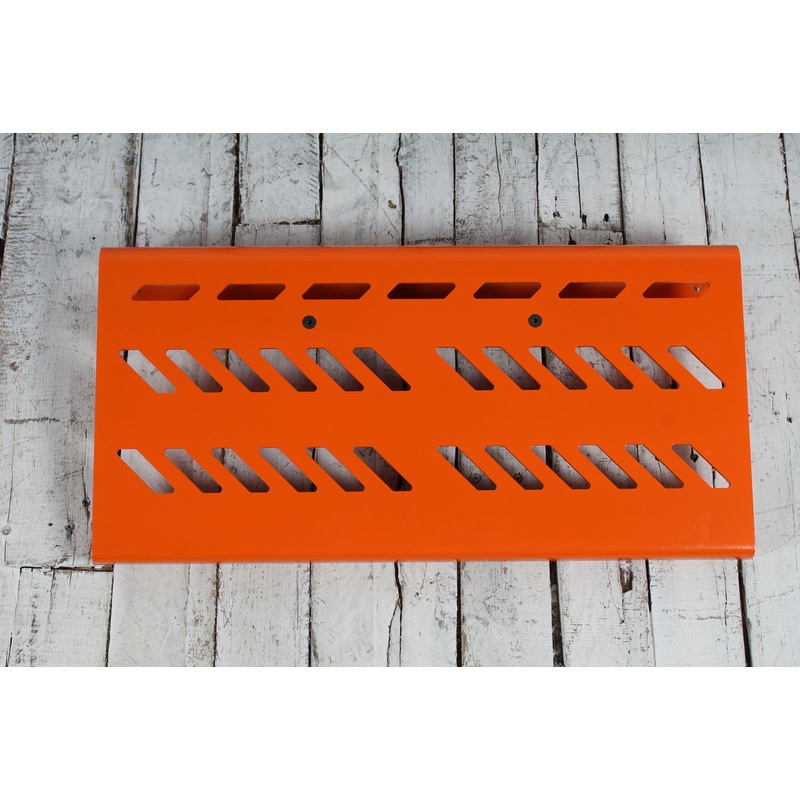 gator-gpb-bak-or-large-aluminum-guitar-effects-pedal-board-orange-w-carry-bag Gator GPB-BAK-OR Large Aluminum Guitar Effects Pedal Board Orange w Carry Bag