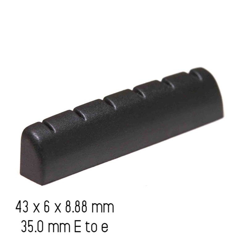 graphtech-black-tusq-xl-nut-43-x-6-pt-6143-00-black Graphtech Black TUSQ XL Nut 43 X 6 - PT-6143-00 Black