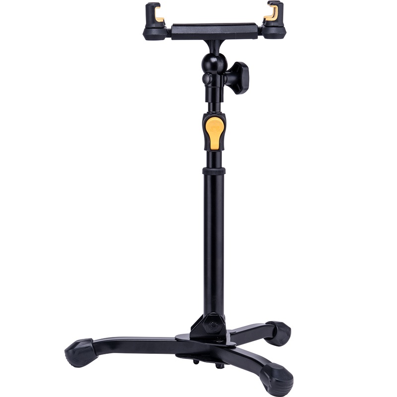 hercules-dg307b-ts2-ez-grip-tabletop-tablet-smartphone-stand-with-tilting-shaft Hercules DG307B-TS2 EZ-Grip Tabletop Tablet & Smartphone Stand with Tilting Shaft