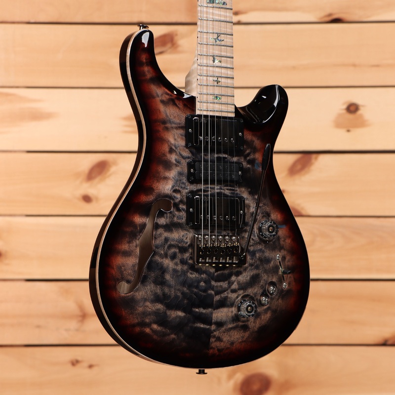 paul-reed-smith-special-semi-hollow-wood-library-charcoal-tri-color-burst Paul Reed Smith Special Semi-Hollow Wood Library - Charcoal Tri Color Burst