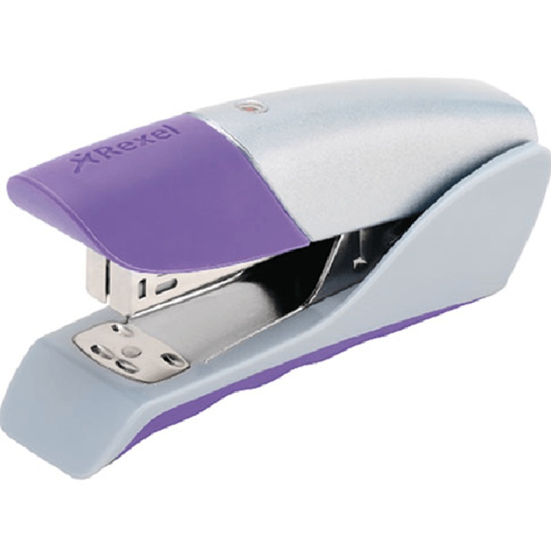rexel-gazelle-stapler-half-strip-purple Rexel Gazelle Stapler Half Strip Purple