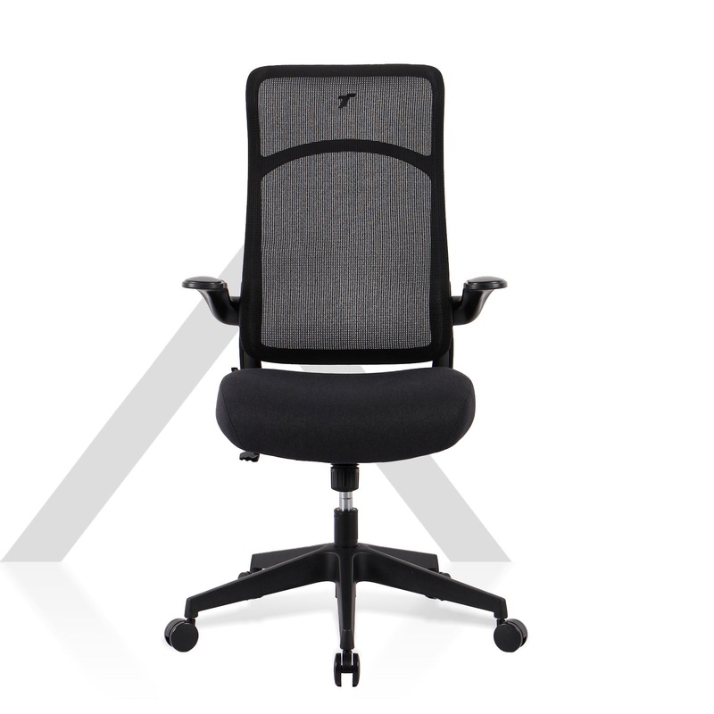 tt-airflex-ergochair-graphite-black TT AIRFLEX Ergochair - Graphite Black