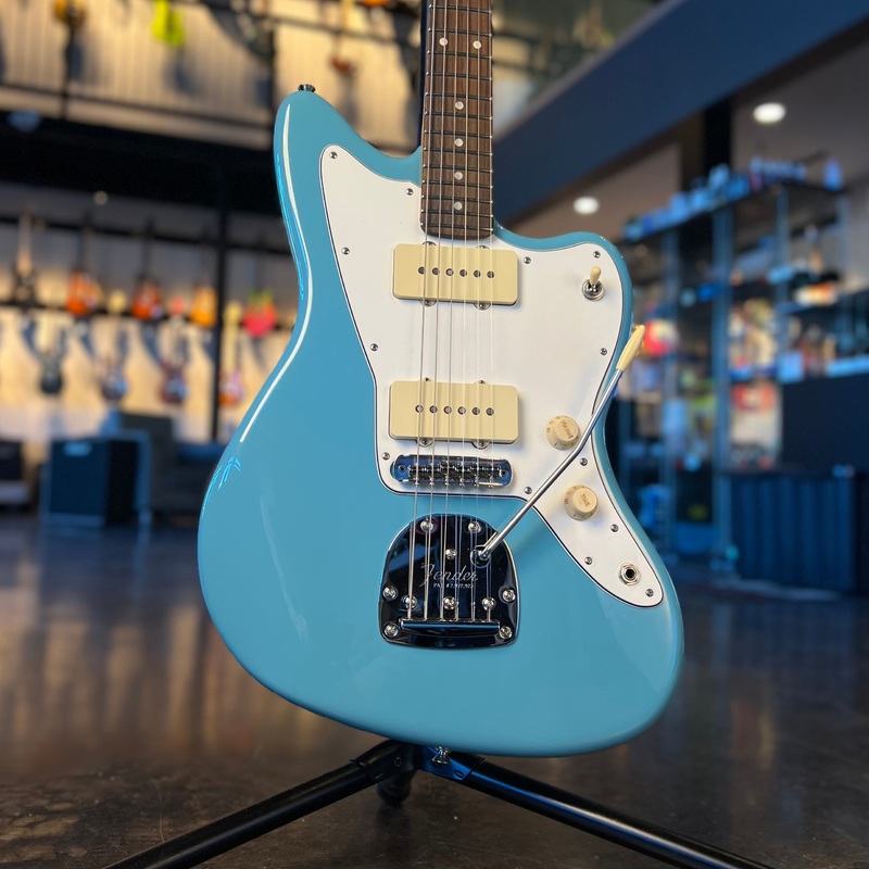 used-fender-player-ii-jazzmaster-aquatone-blue-with-gigbag USED FENDER PLAYER II JAZZMASTER - AQUATONE BLUE WITH GIGBAG