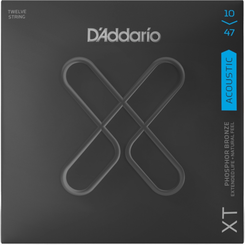 d-addario-xtapb1047-12-xt-coated-12st-phosphor-bronze-light-10-47 D'addario XTAPB1047-12 XT Coated 12st, Phosphor Bronze, Light 10-47
