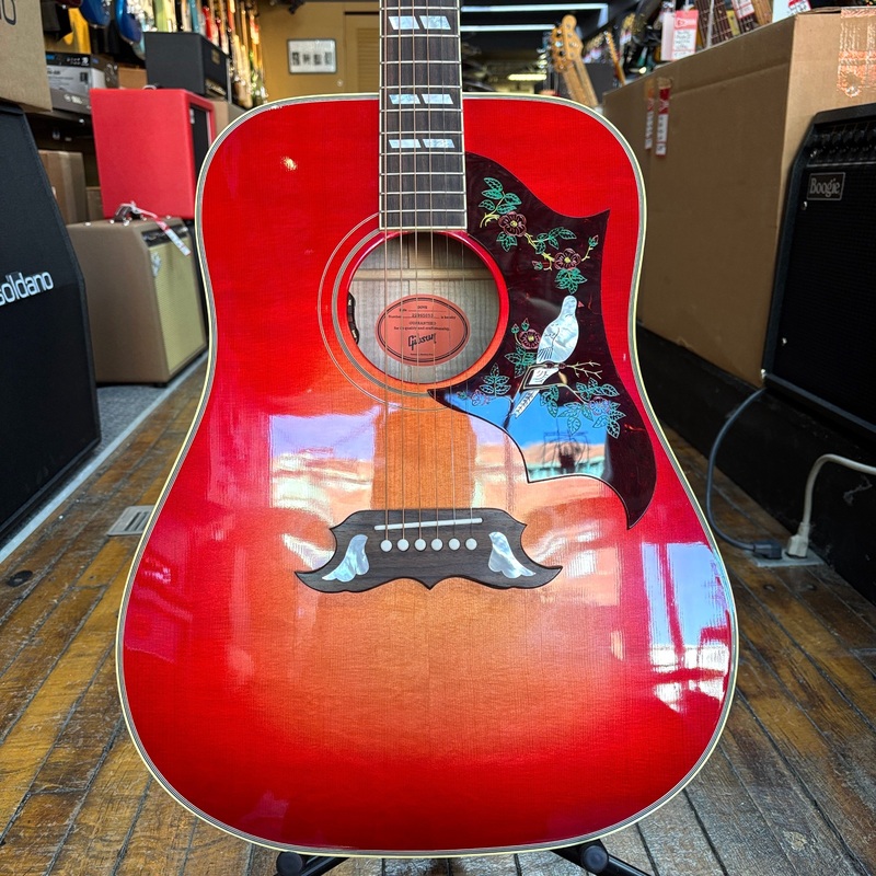 gibson-acoustic-dove-original-acoustic-electric-guitar-vintage-cherry-sunburst-w-hard-csae Gibson Acoustic Dove Original Acoustic-electric Guitar Vintage Cherry Sunburst w/Hard Csae
