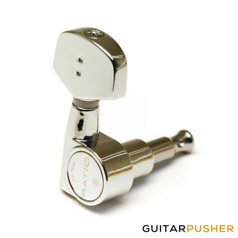 graphtech-ratio-acoustic-3-3-contemporary-2-pin-nickel-prn-2411-n0 Graphtech Ratio Acoustic 3+3 Contemporary 2 Pin - Nickel PRN-2411-N0