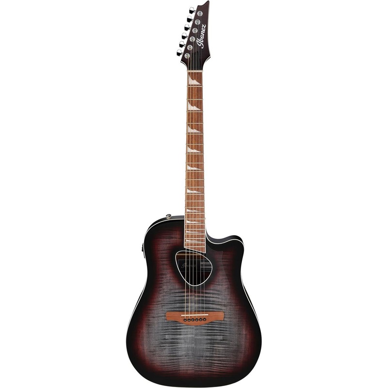 ibanez-alt30fmrdb-altstar-acoustic-electric-guitar-flame-maple-top-red-doom-burst-high-gloss Ibanez ALT30FMRDB Altstar Acoustic-Electric Guitar, Flame Maple Top, Red Doom Burst High Gloss