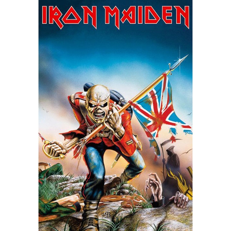 iron-maiden-the-trooper-poster Iron Maiden The Trooper Poster