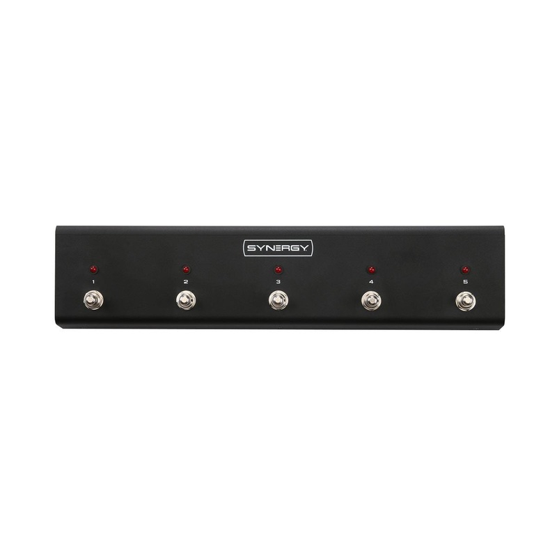 synergy-r5-5-button-midi-pedal SYNERGY R5 - 5 BUTTON MIDI PEDAL