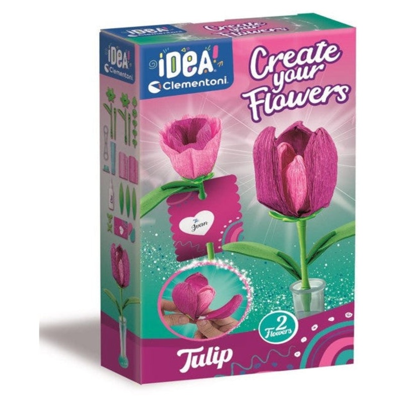 clementoni-idea-small-fragrant-flower-tulip-toy Clementoni IDEA - Small Fragrant Flower Tulip Toy