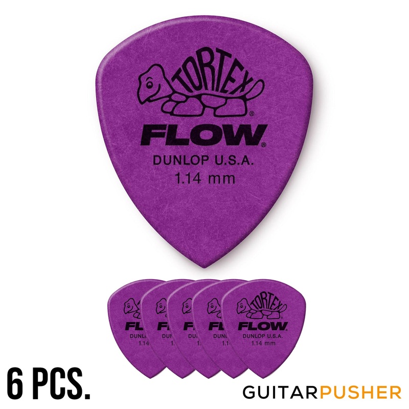 dunlop-tortex-flow-guitar-pick-558r-1-14mm-purple Dunlop Tortex Flow Guitar Pick 558R - 1.14mm Purple