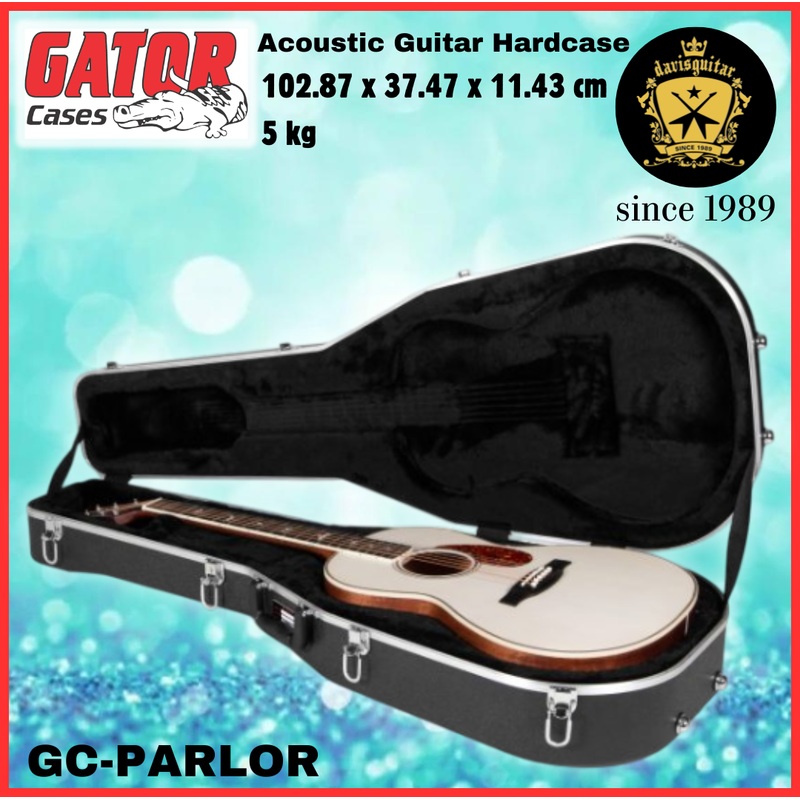 gator-acoustic-guitar-hard-case-gc-parlor-impact-resistant-abs-plastic-for-an-ultra-durable-exterior Gator Acoustic Guitar Hard case GC-PARLOR Impact-Resistant ABS Plastic for an Ultra-Durable Exterior