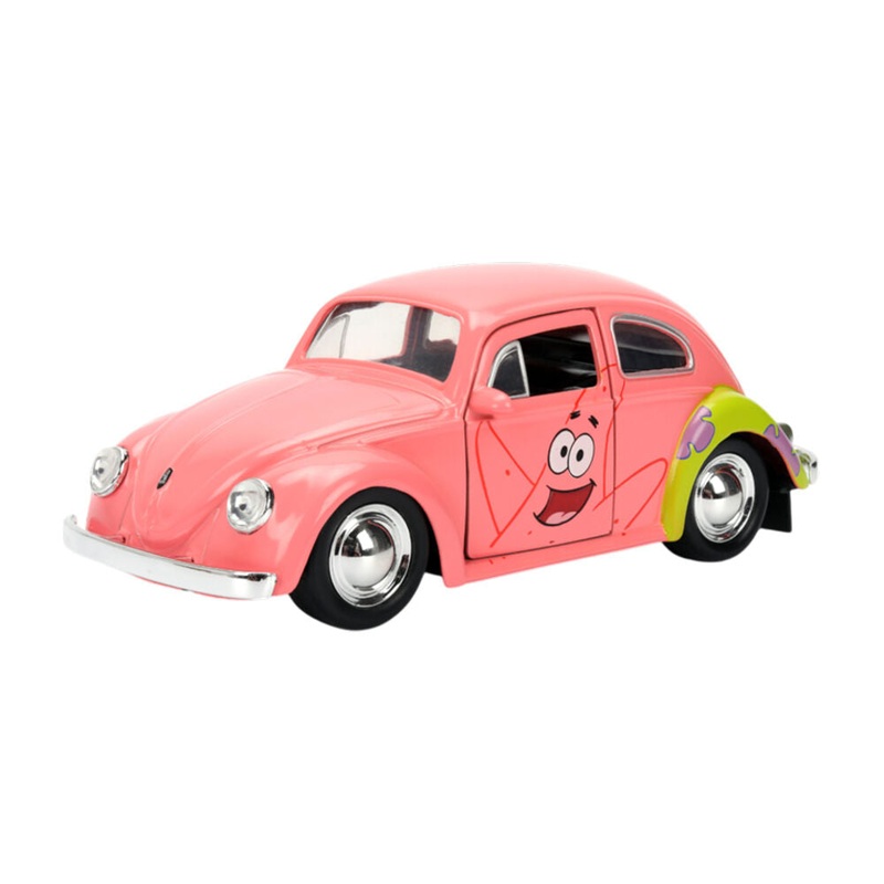 jada-1-32-scale-spongebob-squarepants-1959-volkswagen-beetle-diecast-model Jada 1:32 Scale Spongebob Squarepants 1959 Volkswagen Beetle Diecast Model