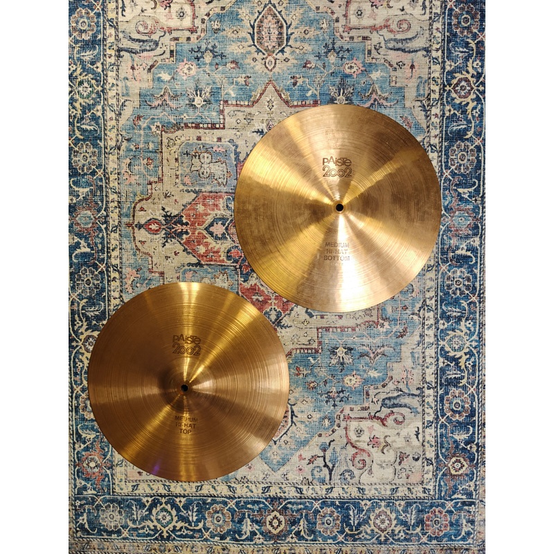 paiste-2002-medium-hi-hat-14-black-label Paiste 2002 Medium Hi-Hat 14" Black Label