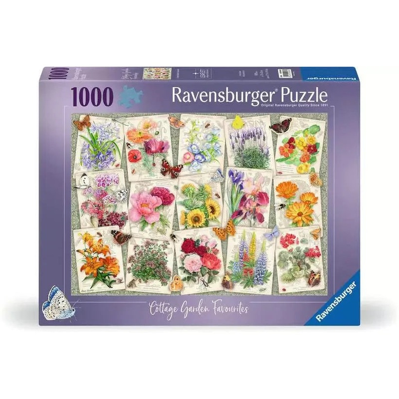 ravensburger-1000pc-cottage-garden-favourites-puzzle Ravensburger 1000pc Cottage Garden Favourites Puzzle