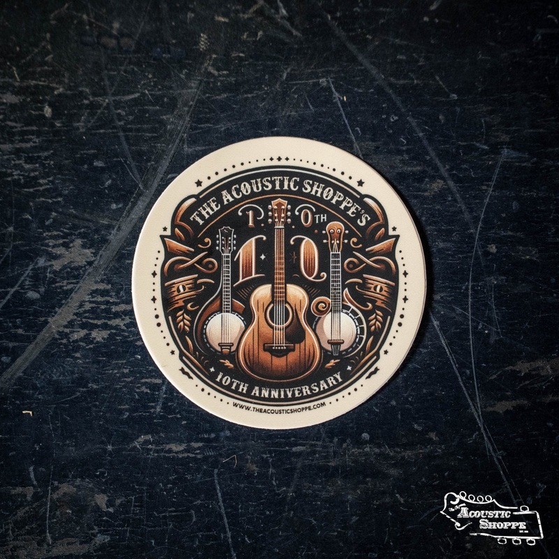 tas-10th-anniversary-sticker "TAS 10th Anniversary" Sticker