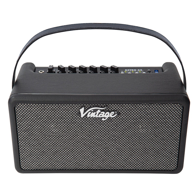vintage-retro-25w-guitar-amplifier-with-dsp-black Vintage Retro 25w Guitar Amplifier with DSP ~ Black