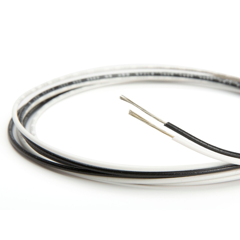 wire-pvc-jacket-22-awg-stranded-copper-white Wire, PVC Jacket, 22 AWG Stranded, Copper, White