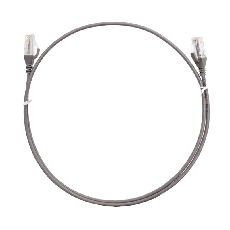 8ware-cat6-premium-rj45-utp-ultra-thin-slim-network-cable-5m-grey-cat6thinge-5m 8ware CAT6 Premium RJ45 UTP Ultra Thin Slim Network Cable - 5m Grey (CAT6THINGE-5M)