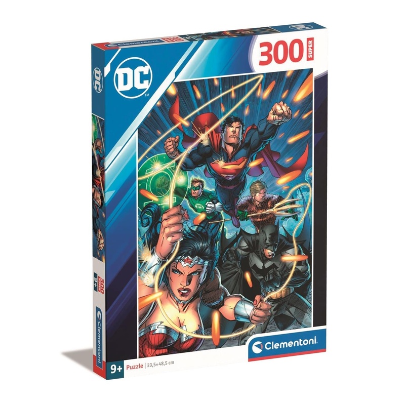 clementoni-puzzle-dc-comics-super-300-pieces Clementoni Puzzle DC Comics Super 300 Pieces