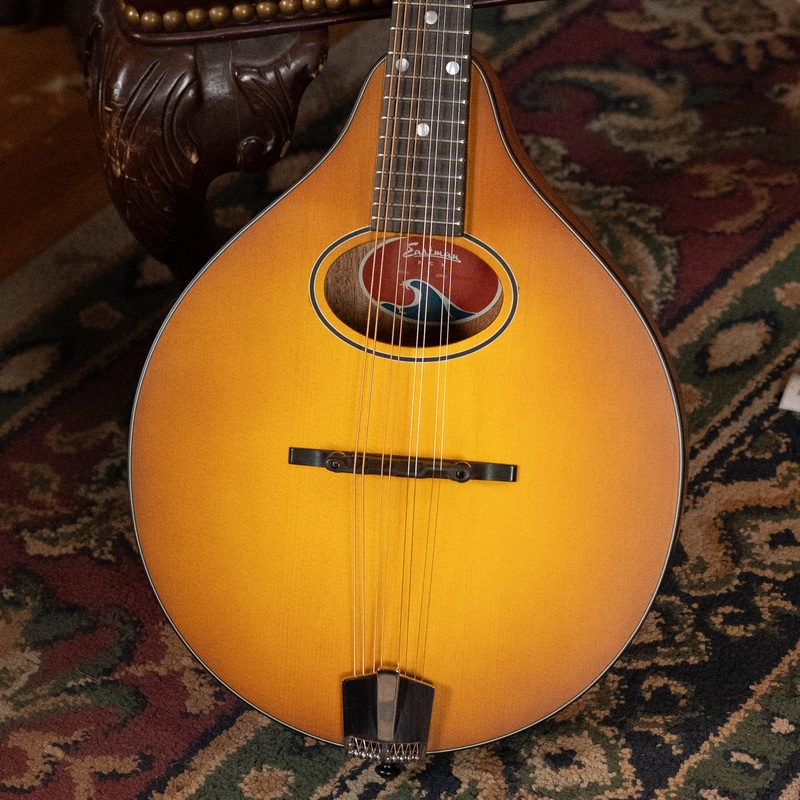 eastman-pch-m104-gb-solid-spruce-laminated-mahogany-goldburst-flattop-a-style-mandolin-0056 Eastman PCH-M104-GB Solid Spruce/Laminated Mahogany Goldburst Flattop A-Style Mandolin #0056