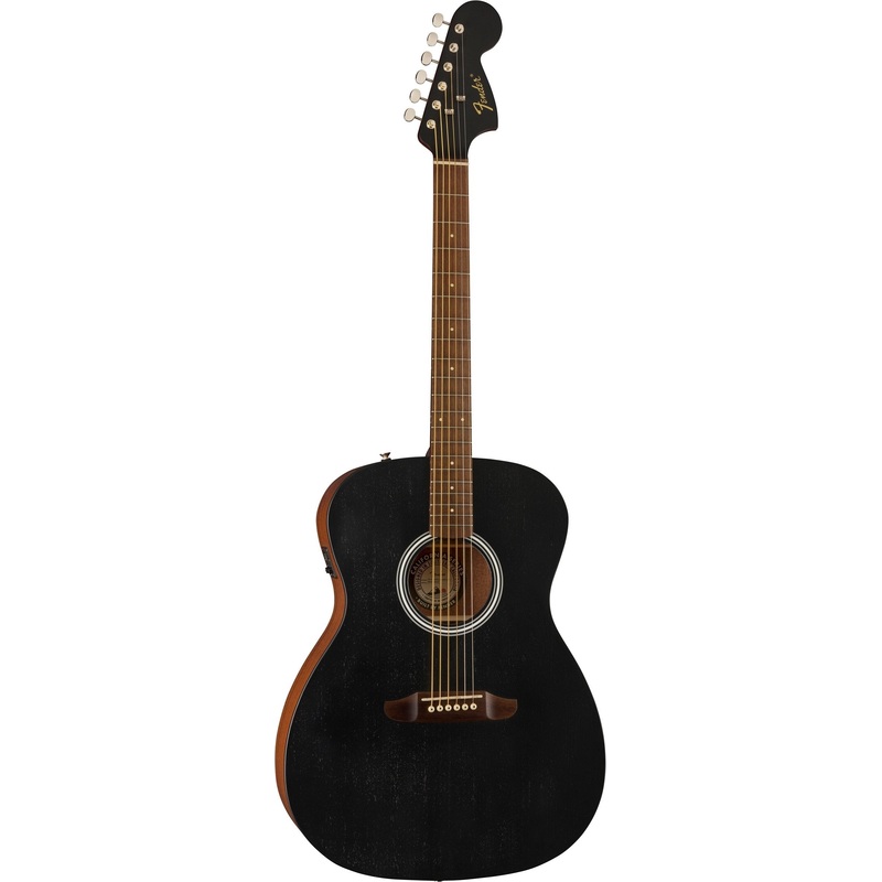 fender-monterey-standard-acoustic-electric-guitar-black-top Fender Monterey Standard Acoustic-Electric Guitar Black Top
