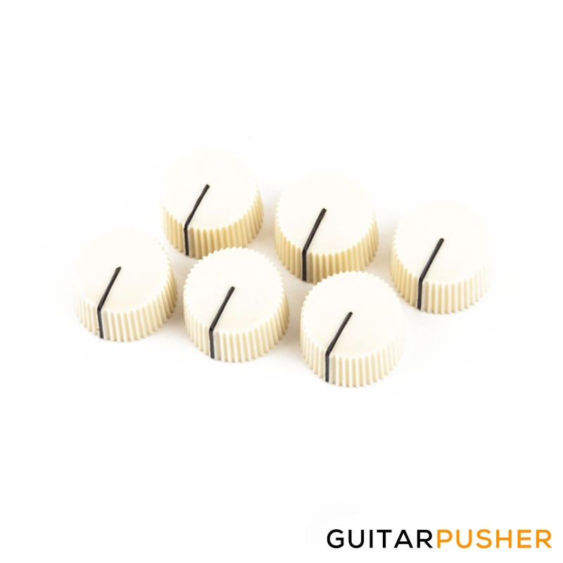 fender-pure-vintage-radio-knob-set-for-amplifiers-6-pcs-cream-099-0933-000 Fender Pure Vintage Radio Knob Set for Amplifiers (6 pcs) Cream 099-0933-000