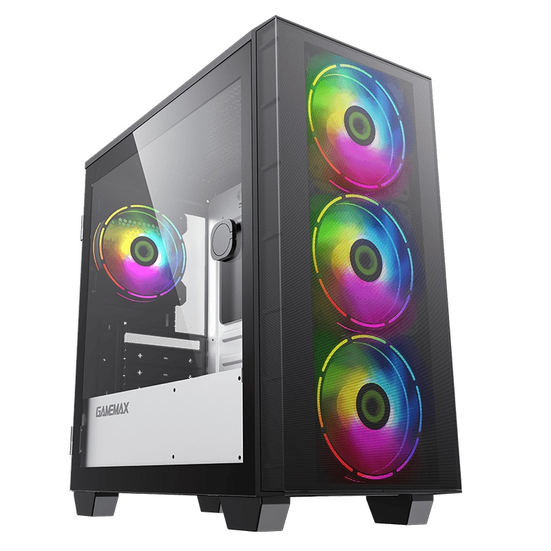 gamemax-aero-mini-m-atx-gaming-case-black GameMax Aero Mini M-ATX Gaming Case (Black)
