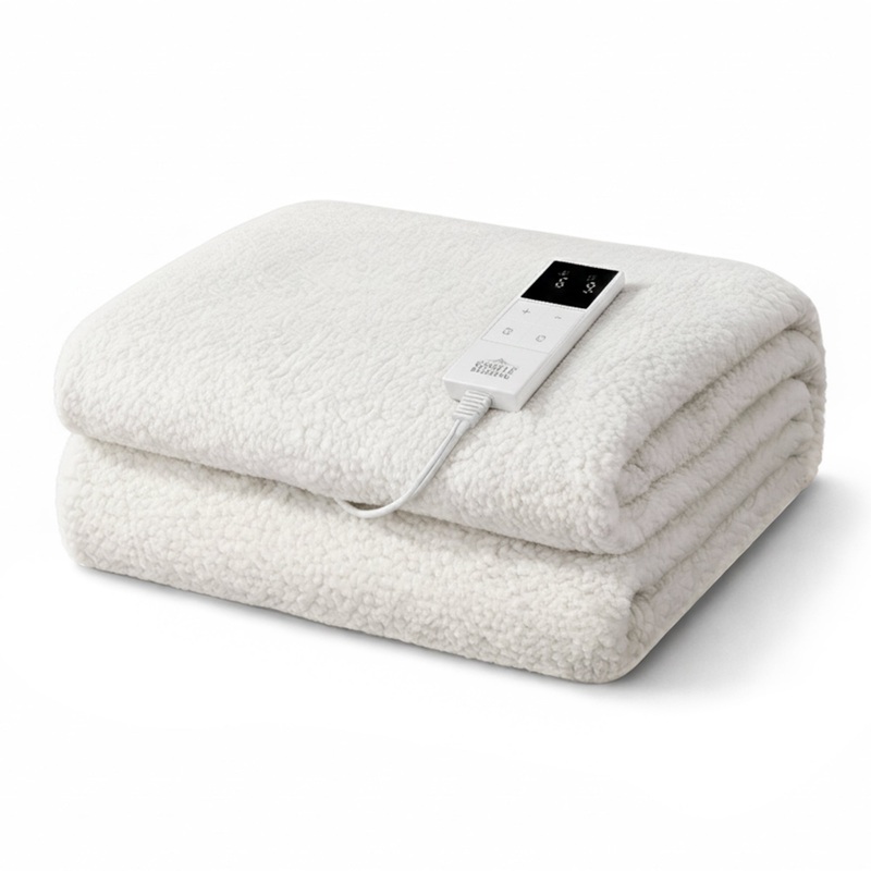 giselle-electric-blanket-led-remote-sherpa-fleece-underlay-fully-fitted-machine-washable-king-single Giselle Electric Blanket LED Remote Sherpa Fleece Underlay Fully Fitted Machine Washable King Single