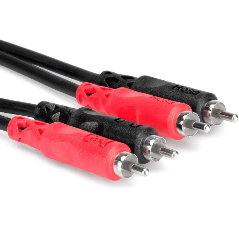 hosa-cra-206-stereo-interconnect-dual-rca-to-same-6-m Hosa CRA-206 Stereo Interconnect, Dual RCA to Same, 6 m