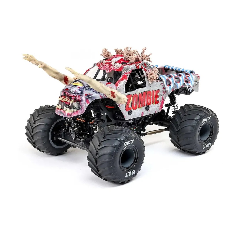 losi-mini-lmt-zombie-monster-truck-rtr-red Losi Mini LMT Zombie Monster Truck RTR - Red