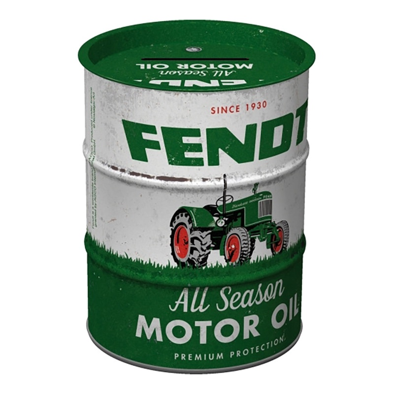 nostalgic-art-money-box-oil-barrel-fendt-all-season-motor-9-3x9-3x11-5cm Nostalgic-Art Money Box Oil Barrel Fendt All Season Motor 9.3x9.3x11.5cm