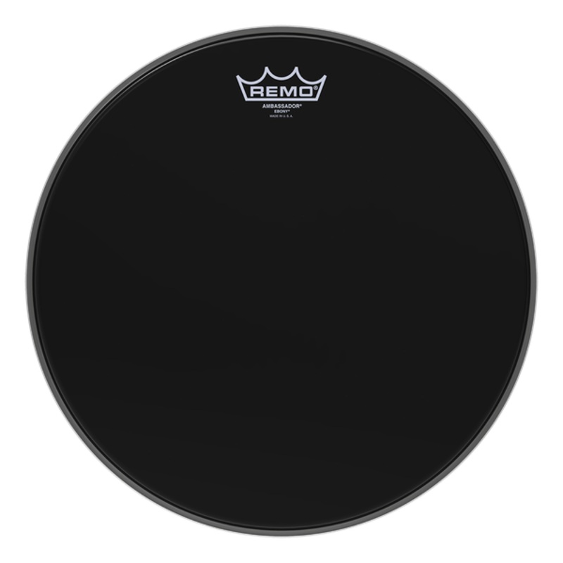 remo-10-ambassador-ebony-drum-head Remo 10 Ambassador Ebony Drum Head