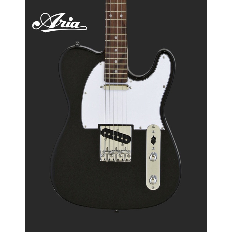 aria-teg-002-electric-guitar-black Aria TEG-002 Electric Guitar - Black