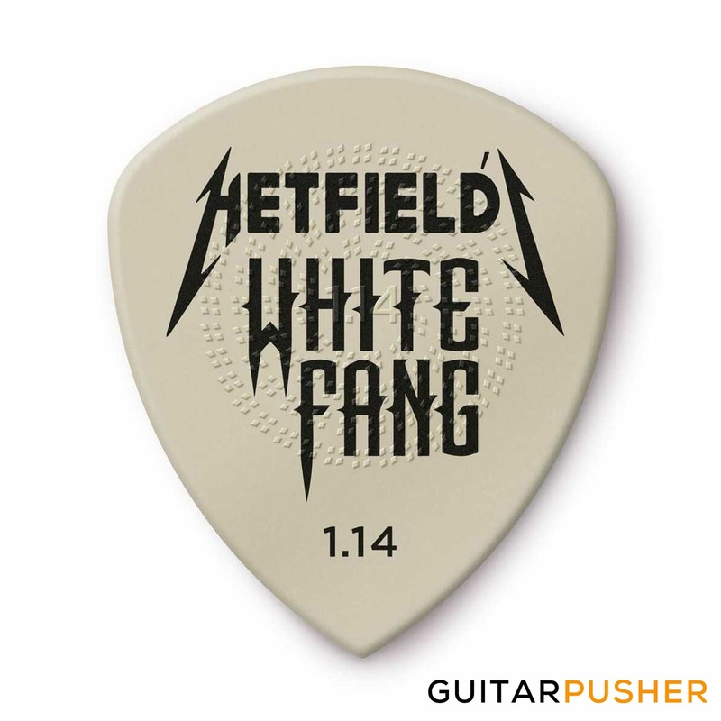 dunlop-hetfield-s-white-fang-flow-1-14mm-guitar-pick Dunlop Hetfield's White Fang Flow 1.14mm Guitar Pick