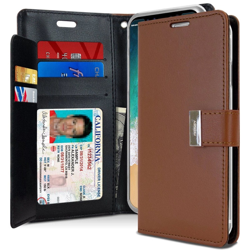 goospery-rich-diary-case-for-iphone-15-pro-brown Goospery Rich Diary case for iPhone 15 Pro - Brown