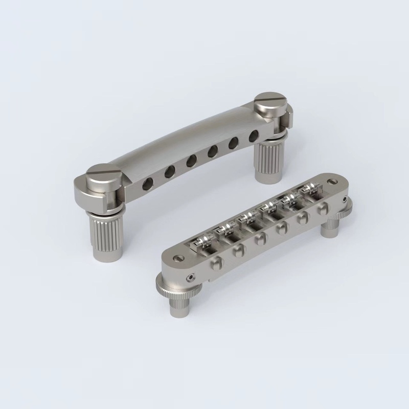 guyker-gs001-gm015-ti-titanium-tune-o-matic-bridge-stop-bar-tailpiece-with-anchors-and-studs-for-lp-sg-guitars Guyker GS001+GM015-Ti Titanium Tune-O-Matic Bridge+Stop Bar Tailpiece with Anchors and Studs for LP SG Guitars