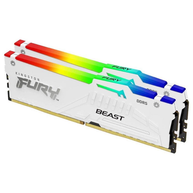 kingston-fury-beast-ddr5-rgb-32gb-2-x-16gb-6000mhz-cl36-ram-white Kingston Fury Beast DDR5 RGB 32GB (2 x 16GB) 6000MHz CL36 RAM - White
