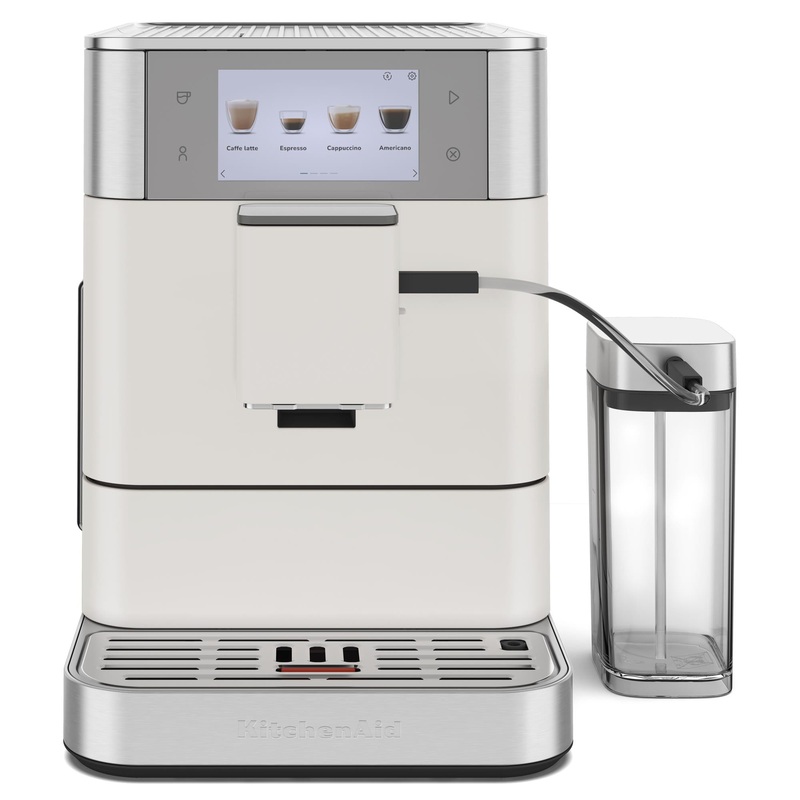 kitchenaid-kf8-fully-automatic-espresso-machine-with-milk-container-porcelain KitchenAid KF8 Fully Automatic Espresso Machine with Milk Container (Porcelain)