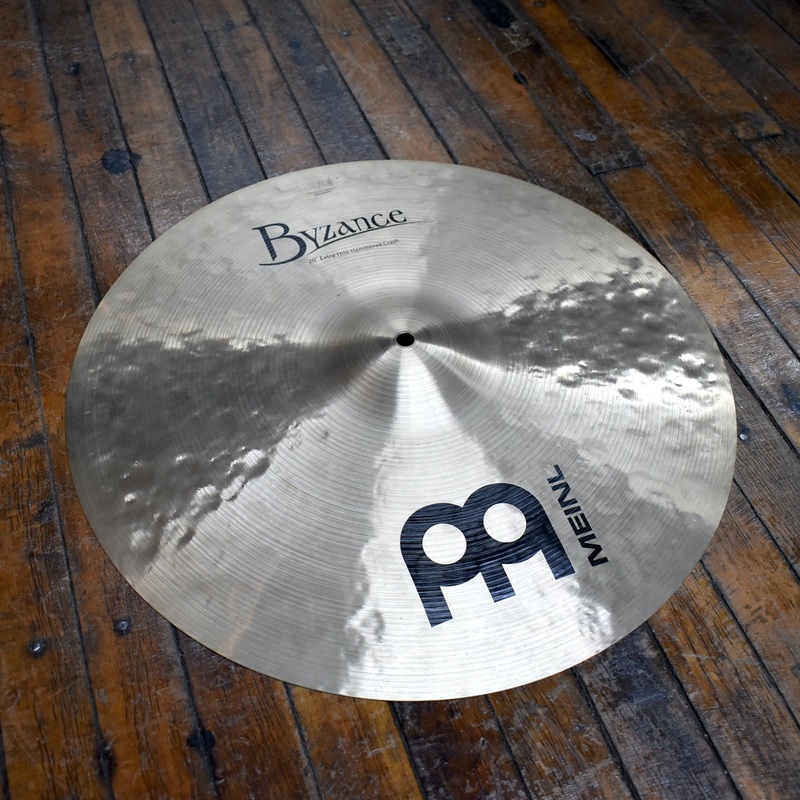 meinl-20-inch-byzance-traditional-extra-thin-hammered-crash-cymbal-late-2010s Meinl 20 inch Byzance Traditional Extra Thin Hammered Crash Cymbal Late 2010s