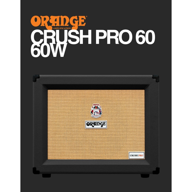orange-crush-pro-60-electric-amp-60-watt-combo-black Orange Crush Pro 60 Electric Amp 60-watt Combo - Black